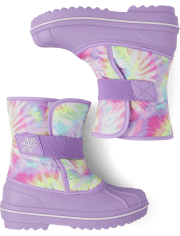 Girls Print All Weather Boots