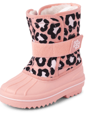 Toddler Girls Print All Weather Boots