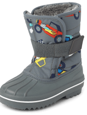 Toddler Boys Print All Weather Boots