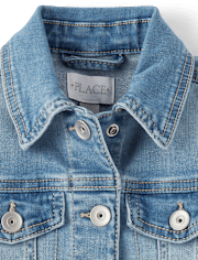 Niña Jeans / Chaqueta Mezclilla