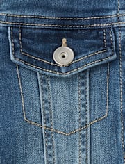 Veste en jean pour fille