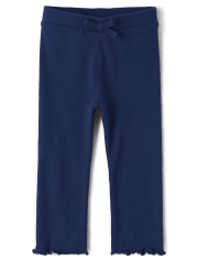 Baby And Toddler Girls Ribbed Leggings