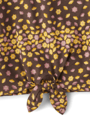 Lot de 4 hauts tournesol pour petites filles