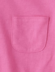 Toddler Girls Rainbow Tie Front Tops 3-Pack