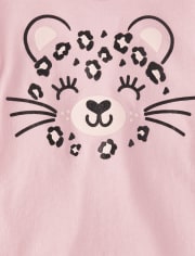 Toddler Girls Leopard Top 2-Pack