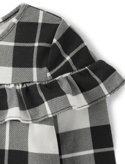 Toddler Girls Plaid 2-Piece Set