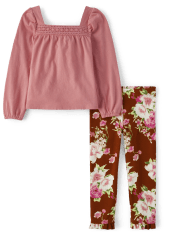 Toddler Girls Floral 2-Piece Set