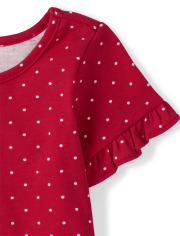 Toddler Girls Apple Corduroy Skirtall 2-Piece Set