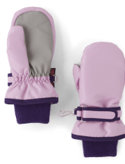 Toddler Girls Print Ski Mittens