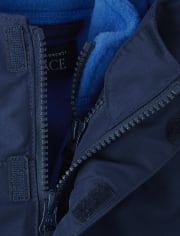 Toddler Boys Colorblock 3 In 1 Jacket