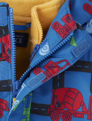 Toddler Boys Print 3 in 1 Jacket