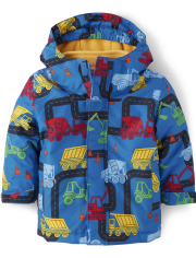Toddler Boys Print 3 in 1 Jacket