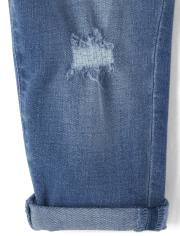 Toddler Girls Roll Cuff Girlfriend Jeans