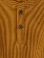 Baby And Toddler Boys Henley Thermal Top