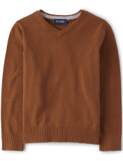 Boys V Neck Sweater