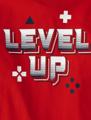 Top con capucha Level Up para niños
