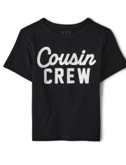 Camiseta gráfica unisex para bebés y niños pequeños Cousin Crew