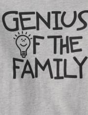 Baby And Toddler Boys Genius Graphic Tee