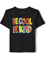 Camiseta unisex con gráfico Cool Kind para bebés y niños pequeños