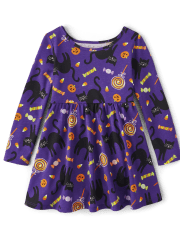 Baby And Toddler Girls Halloween Everyday Dress