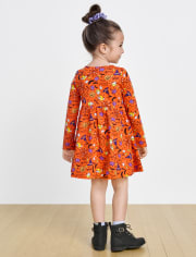 Robe babydoll d'Halloween pour bébé et toute-petite fille