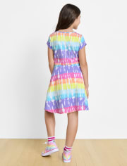 Vestido diario estampado para niñas