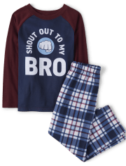 Boys Shout Out To My Bro Pajamas