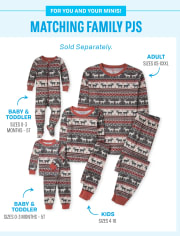 The Children's Place Baby Family Matching, Fall Harvest Pajama Sets, Cotton