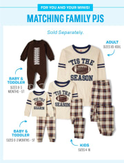 Unisex Kids Matching Family Tis The Season Snug Fit Cotton Pajamas