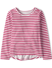 Girls Striped Tee Shirt