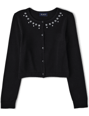 Girls Embellished Cardigan