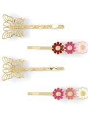 Girls Sunflower Hair Clip 4-Pack