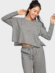 Womens Thermal Pajama Top