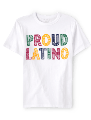 Boys Proud Latino Graphic Tee