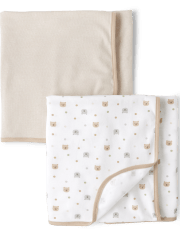 Baby Bear Swaddle Blanket 2-Pack