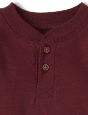Baby Boys Long Sleeve Button Front Bodysuit 4 Pack The