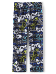 Boys Game Controller Fleece Pajama Pants