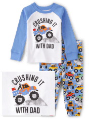 Monster truck pajamas 4t 2025