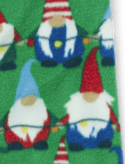Dog Matching Family Gnomes Fleece Hooded Pajamas
