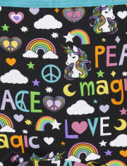 Paquete de 7 ropa interior corta para niñas Peace Girl