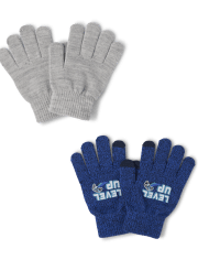 Boys Gamer Texting Gloves 2-Pack