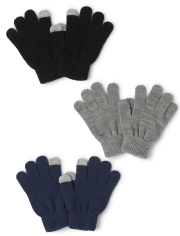 Boys Texting Gloves 3-Pack