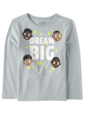 Baby And Toddler Boys Dream Big Graphic Tee