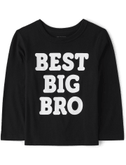 Baby And Toddler Boys Big Bro Graphic Tee