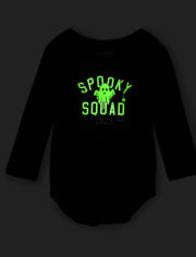 Unisex Baby Matching Family Glow Spooky Squad Graphic Bodysuit