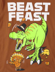 Camiseta estampada Beast Feast para niños