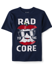 Boys Rad Apple Graphic Tee