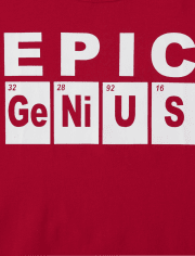 Camiseta con gráfico Epic Genius para niños