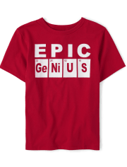 Camiseta con gráfico Epic Genius para niños