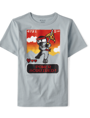 Camiseta con gráfico Pizza Ninja para niños